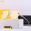 0114Square Gradient Sunglasses
