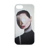 White Abstract Portrait Slim Case for iPhone 8 / 7