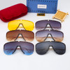 1128Rimless Gradient Sunglasses