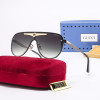 1118Round Frame Gradient Sunglasses