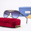 1118Round Frame Gradient Sunglasses