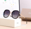 19028Round Frame Gradient Sunglasses