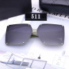 5 Colors Grid Lens Frame Polarized Sunglasses