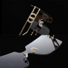 5 Colors Gradient Square Shape Rimless Sunglasses