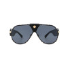 5 Colors Retro Matel Big Round Frame Sunglasses