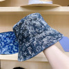 Fashion All-match Denim Fisherman Hat