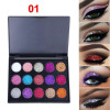 15 Colors Glitter Eyeshadow Palette
