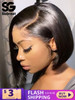 Bob Lace Front Wigs Full Lace Human Hair Wigs Brazilian Straight Hd Short Wig for black Women Bob Wig Lace Front Human Hair Wigs