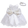 Newborn Baby Girls Dress Summer Lace Princess Dress vestidos Kids Baptism Infant 1 Year Birthday Party Dress For Girls Clothing