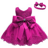 Newborn Baby Girls Dress Summer Lace Princess Dress vestidos Kids Baptism Infant 1 Year Birthday Party Dress For Girls Clothing