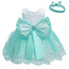 Newborn Baby Girls Dress Summer Lace Princess Dress vestidos Kids Baptism Infant 1 Year Birthday Party Dress For Girls Clothing