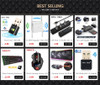 Wired Gaming Keyboard Mechanical Feeling Backlit Keyboards USB 104 Keycaps Russian Keyboard Waterproof Computer Game Keyboards