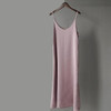 2020 Spring Summer Women Satin Dress party Luxury Shiny Sundress Imitation Silk Dress
