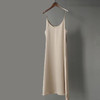 2020 Spring Summer Women Satin Dress party Luxury Shiny Sundress Imitation Silk Dress