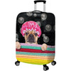 Bulldog Pattern Luggage Cover