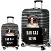 Bulldog Pattern Luggage Cover