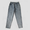 Vintage 90s Levis 900 Stone Wash Pinstripe Jeans NOS S