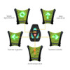 Reflective safety vest