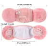 2 in 1 Cartoon Cute Earmuffs Cap Thicken Plush Keep Warm Earflap