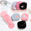 2 in 1 Cartoon Cute Earmuffs Cap Thicken Plush Keep Warm Earflap