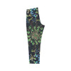 Black Russian Flora Capri Legging (Model L02)