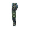 Black Russian Flora Capri Legging (Model L02)
