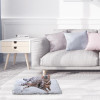 Pet Bed Mat Net Red Litter Plush Two-in-one House Sleeping