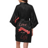 Love Brings Peace Kimono Robe
