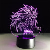 Dragon Ball Z Goku Super Saiyan 3 LED Lamp Figure Dragon Ball Z Goku Super Saiyan 3 LED Lamp Figure