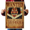 One Piece Dead or Alive Gol D. Roger Wanted Bounty Poster