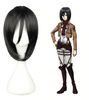 Attack on Titan Mikasa Ackerman Cosplay Wig