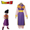Dragon Ball Z Chi Chi Purple Uniform Cosplay Costume