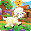Toys for Baby Puzzle game Colorful Wooden Animal Educational Developmental Baby Kid Training Toy Educational Toy Gift