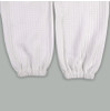 Casual Solid White Two Piece Pants Set Crop Top Lounge Tracksuit
