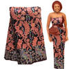 Bestway New African Lace Fabric 2021 Nigerian Women Party Luxury Multicolor Sequins Embroidery 5 Yards French Tulle Lace Fabric