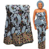 Bestway New African Lace Fabric 2021 Nigerian Women Party Luxury Multicolor Sequins Embroidery 5 Yards French Tulle Lace Fabric