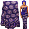 Bestway 100% Cotton Swiss Voile Lace Fabric 5 Yards High Quality Nigerian Party Lace Fabric