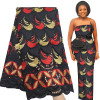 Bestway African Lace Fabric 5 Yards Voile Dry Lace Fabrics For Party