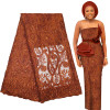 High Quality African Sequins Embroidery French lace 5 Yards Free Shipping