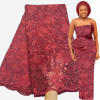Latest Sequins Embroidery French Lace 5 Yards Free Shipping