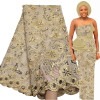 Latest Sequins Embroidery French Lace 5 Yards Free Shipping