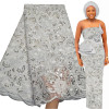 Latest Sequins Embroidery French Lace 5 Yards Free Shipping