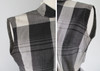 Vintage 50's Black White Grey Plaid Blouse Skirt Set S Vintage 50's Black White Grey Plaid Blouse Skirt Set S
