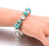 Silvertone  nautical charm bracelet
