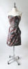 Vintage 50's Hawaiian Tribal Leaf Sarong Dress M