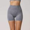 MEND Seamless VELOCITY Cropped Tee - Grey