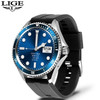LIGE Fashion Men Smart Watch Full Circle Touch Screen Bluetooth Call Smart Watch Men Waterproof Sports Fitness Luxury SmartWatch
