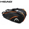Large Capacity Original HEAD Tennis Bag 6-9 Tennis Racquets Bag Padel Tenis Raquete Badminton Squash Bag Tennis Racket Backpack