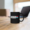 Jesus: Inspirational Black mug 11oz