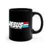 Jesus: Inspirational Black mug 11oz